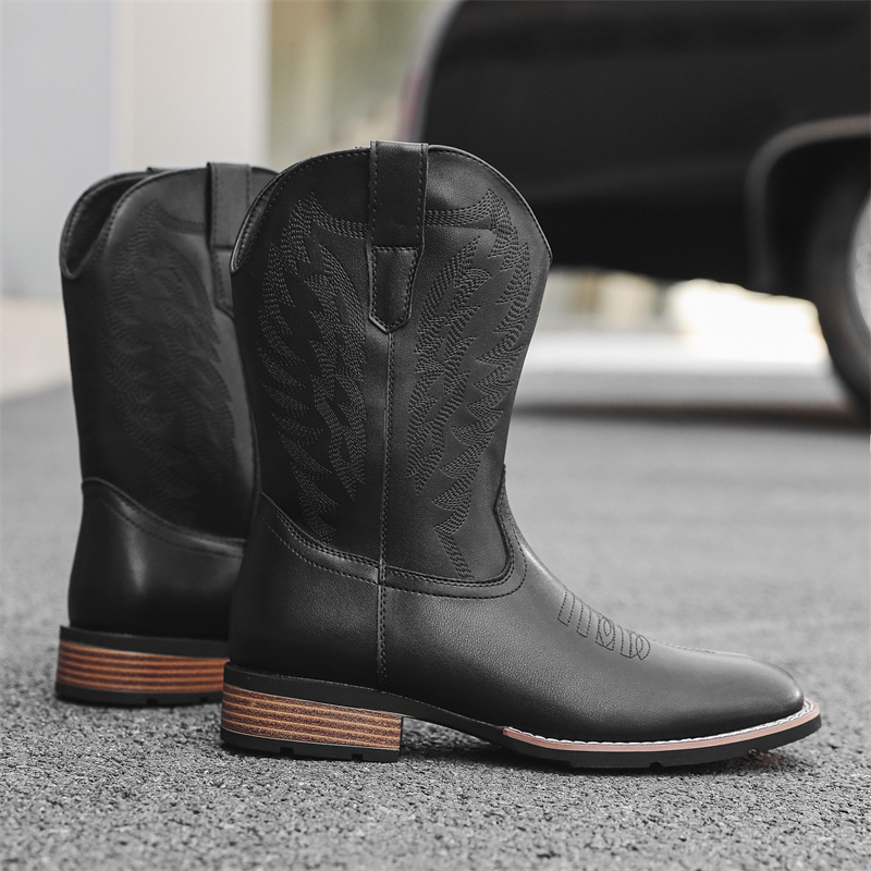 Western Cowboy Boots for Men – Durable & Stylish | colinshoes
