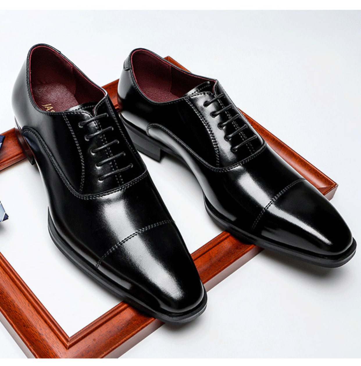 Men’s Cap Toe Oxford Dress Shoes | Classic Leather Formal Shoes – ColinShoes