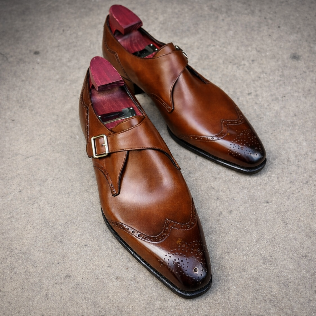 Brogue Monk Shoes for Wedding and Office Style | colinshoes