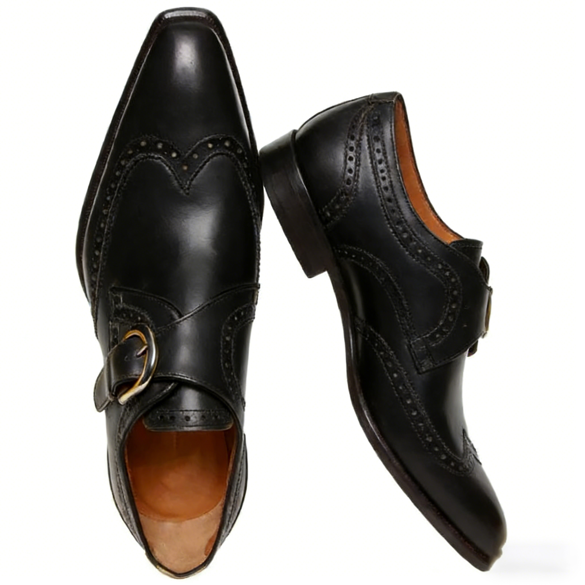 Monk Strap Shoes for Men - Handcrafted Leather Brogues | colinshoes