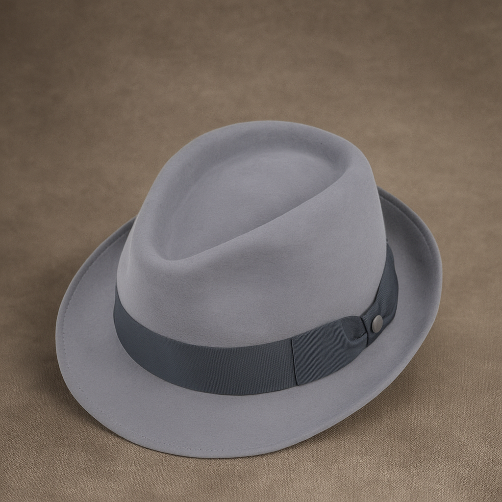 Wool Blend Fedora Hat in Classic Colors