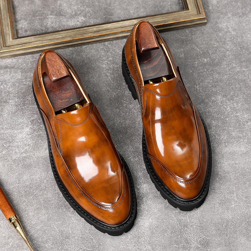 Effortless Sophistication Polished Slip-On Dress Shoes