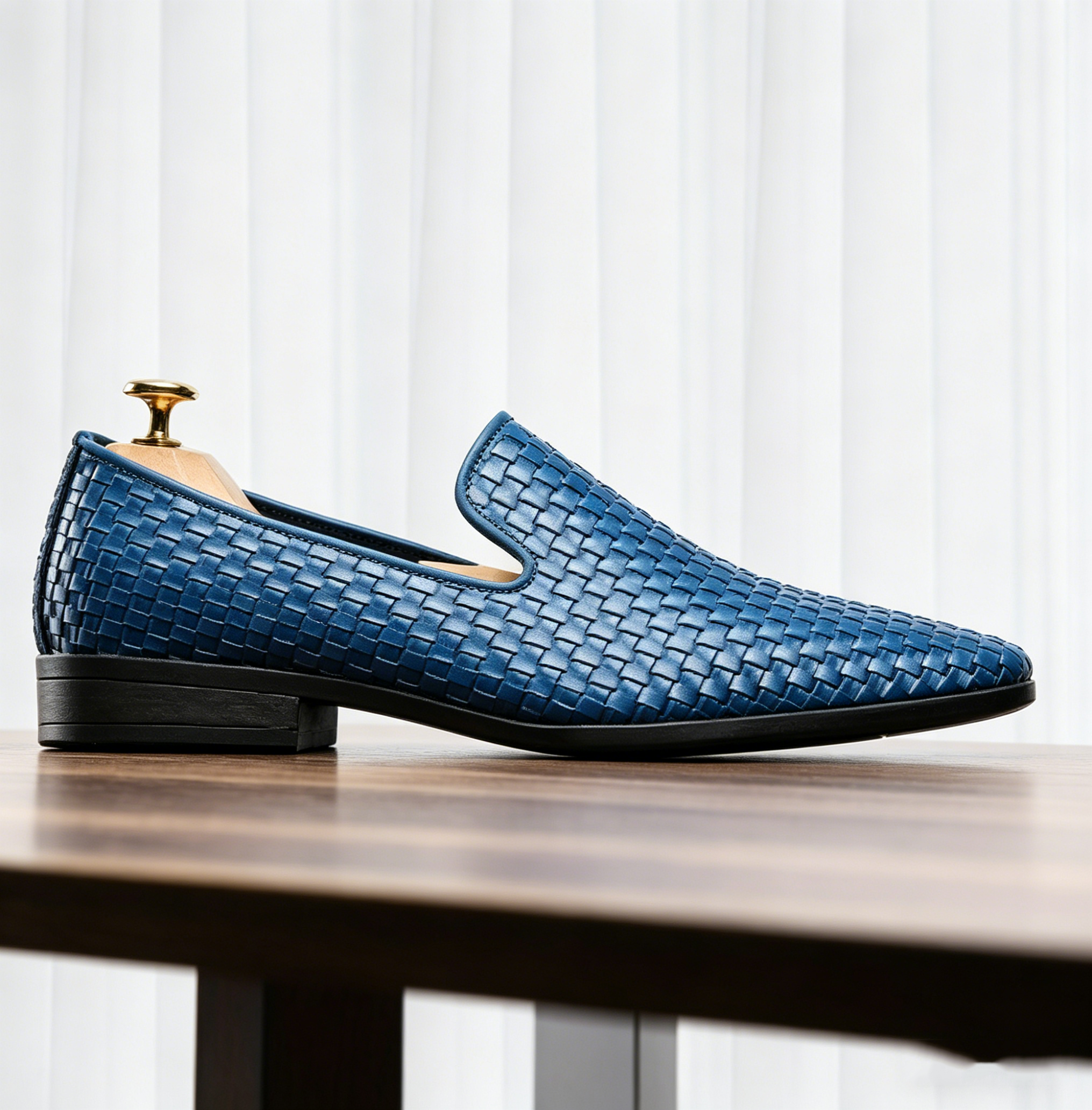 Men’s Woven Loafers | Lightweight Slip-On Shoes for Casual & Summer | colinshoes