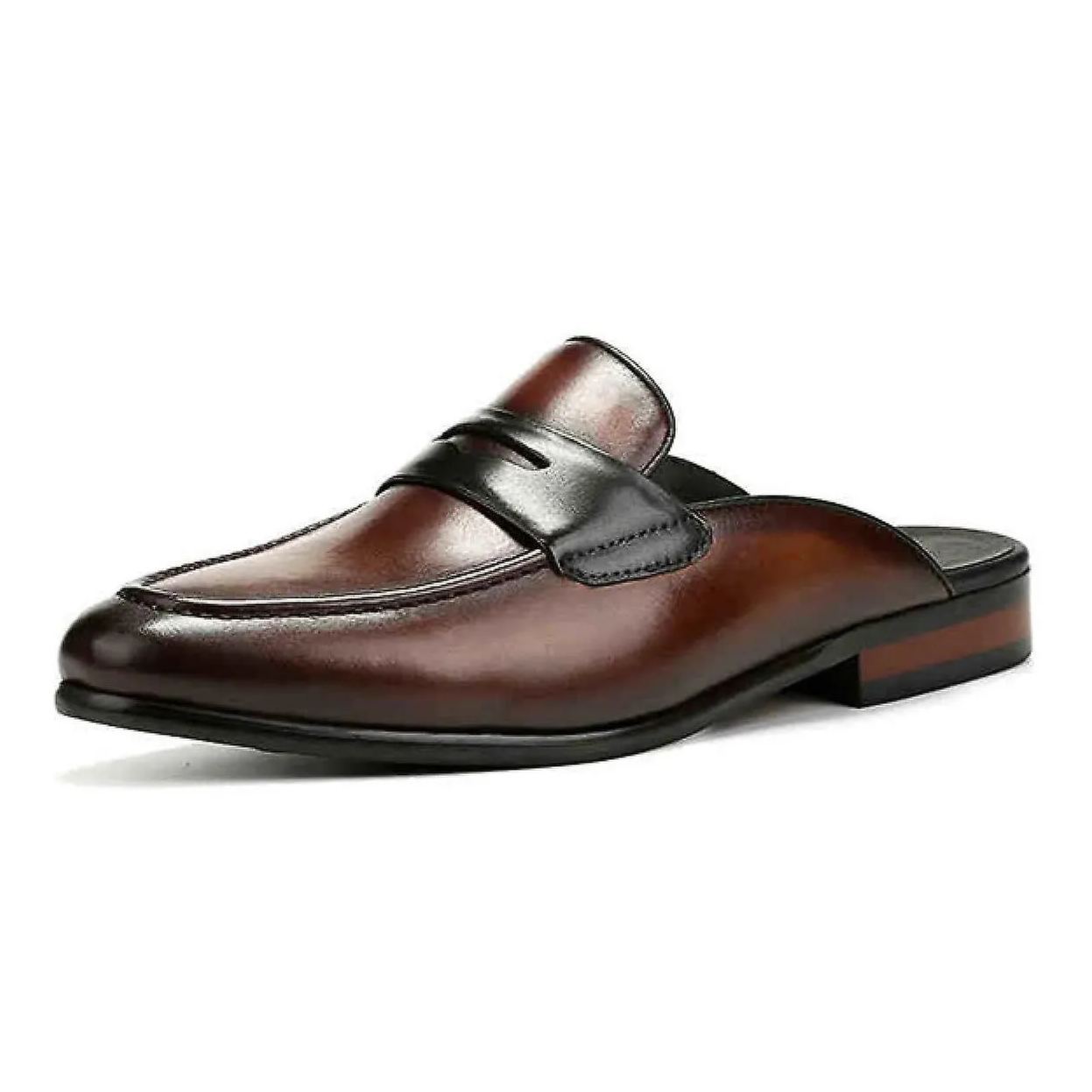 Effortless Luxury Penny Loafers Mules-Colinshoes