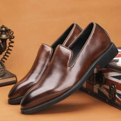 Sleek Formal Slip-On Shoes-Colinshoes