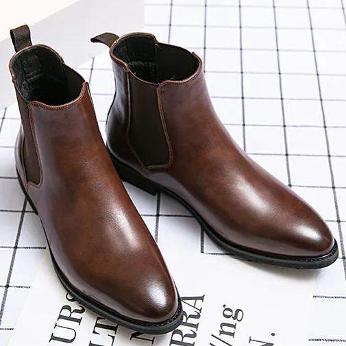 Back to Easy Minimalist Chelsea Effortless Boots-Colinshoes