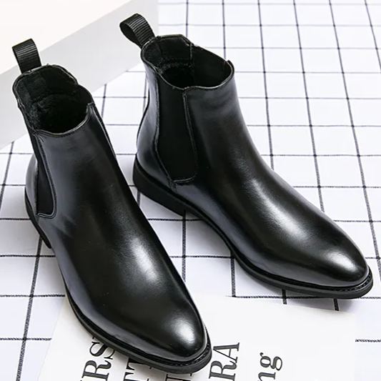 Back to Easy Minimalist Chelsea Effortless Boots-Colinshoes