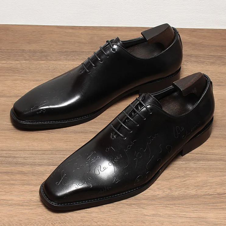 Designer Artistic Engravings Wholecut Oxfords-Colinshoes