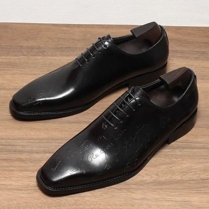 Designer Artistic Engravings Wholecut Oxfords-Colinshoes