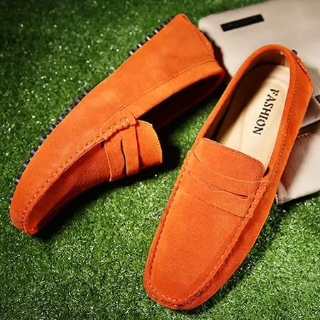Lightweight Soft Suede All-Day Comfort Driver Loafers -Colinshoes