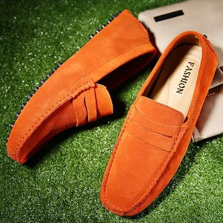 Lightweight Soft Suede All-Day Comfort Driver Loafers -Colinshoes