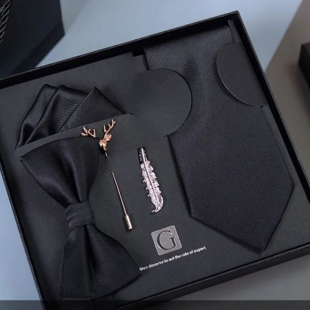 Premium 5-Piece Tie Gift Set for Men