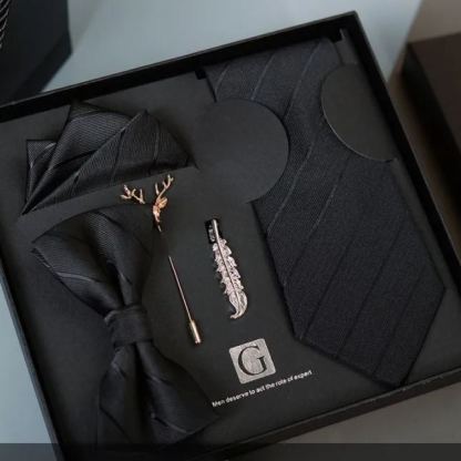 Premium 5-Piece Tie Gift Set for Men