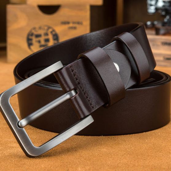 Extra Long Men’s Leather Belt – Timeless & Durable