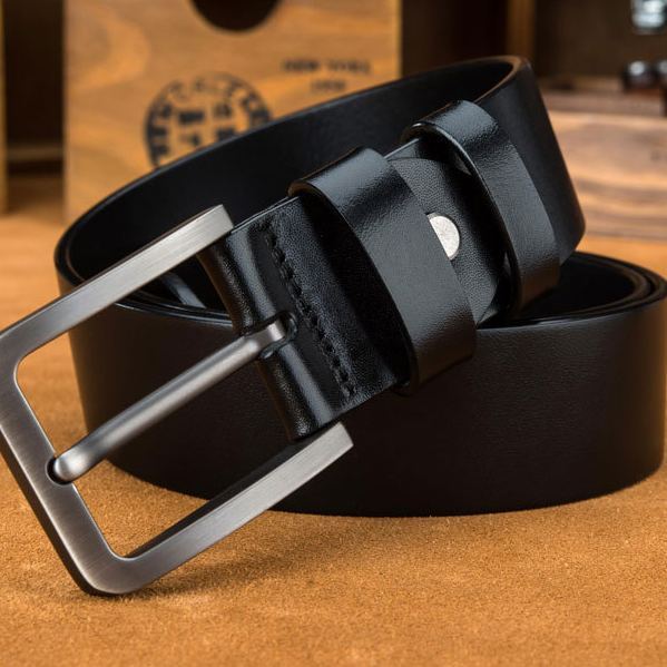 Extra Long Men’s Leather Belt – Timeless & Durable
