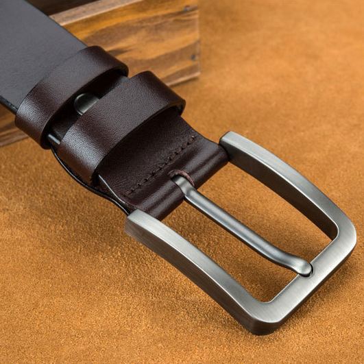 Extra Long Men’s Leather Belt – Timeless & Durable