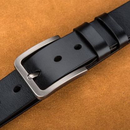 Extra Long Men’s Leather Belt – Timeless & Durable