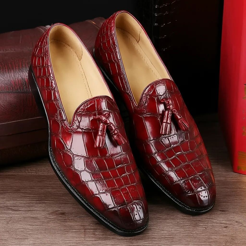 Classic Elegant Tassel Slip-On Shoes