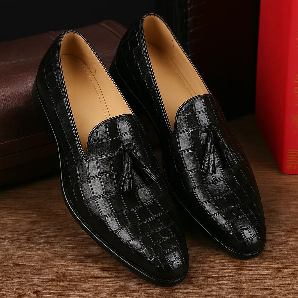 Classic Elegant Tassel Slip-On Shoes