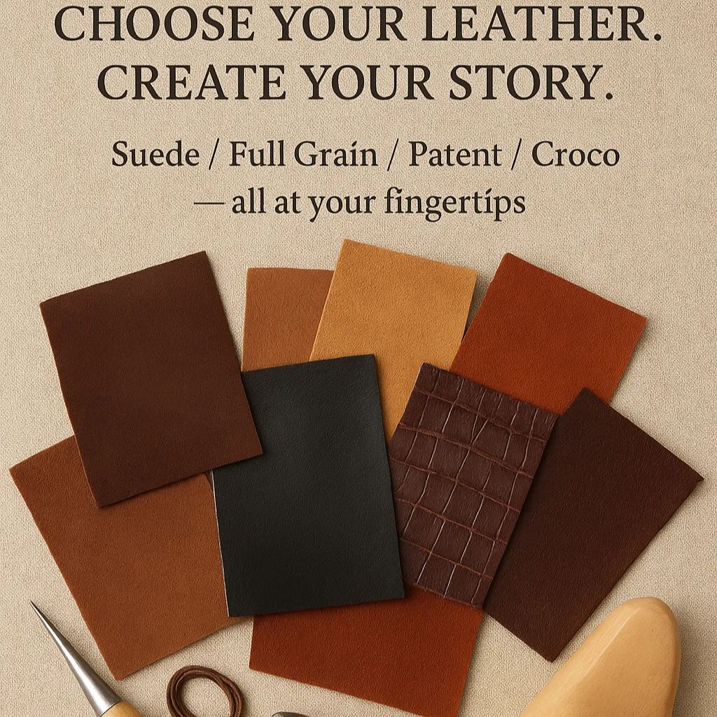 Custom Made Full Grain Leather Dress Shoes (US 6–15)