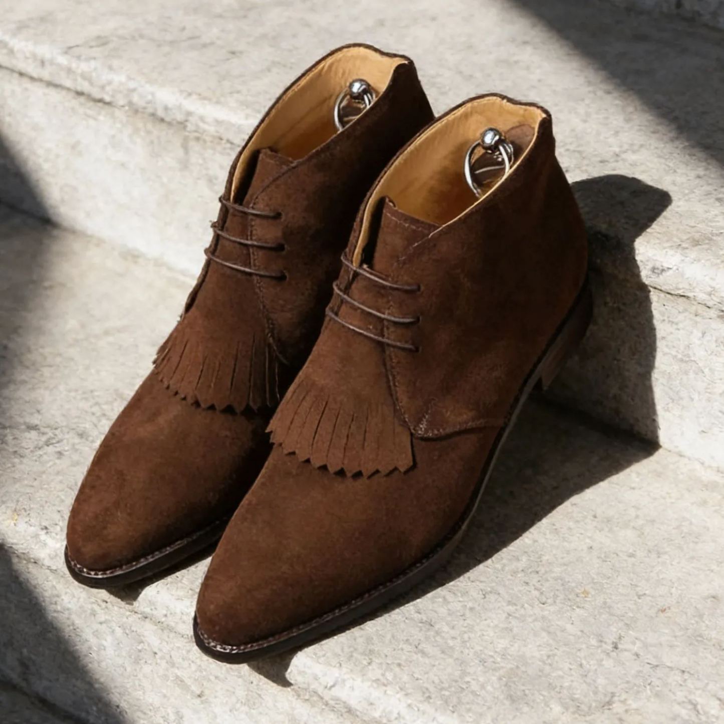 [Copy]Minimalist Style Men’s Suede Chelsea Boots
