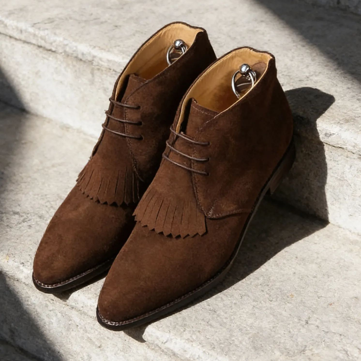 [Copy]Minimalist Style Men’s Suede Chelsea Boots