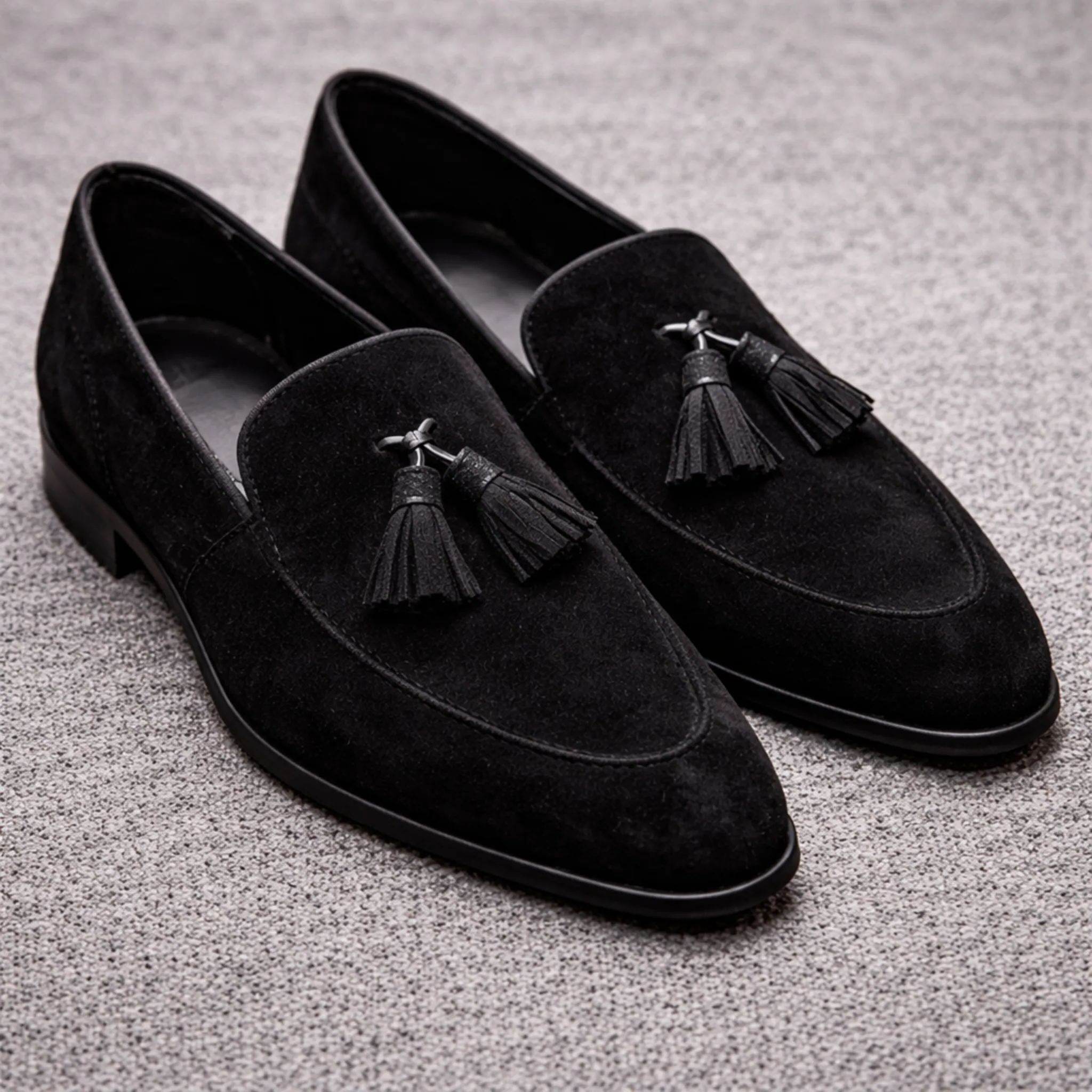 Versatile Business & Casual Slip-Ons Tassel Loafers