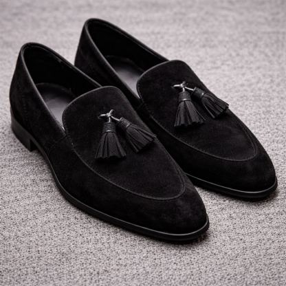 Versatile Business & Casual Slip-Ons Tassel Loafers