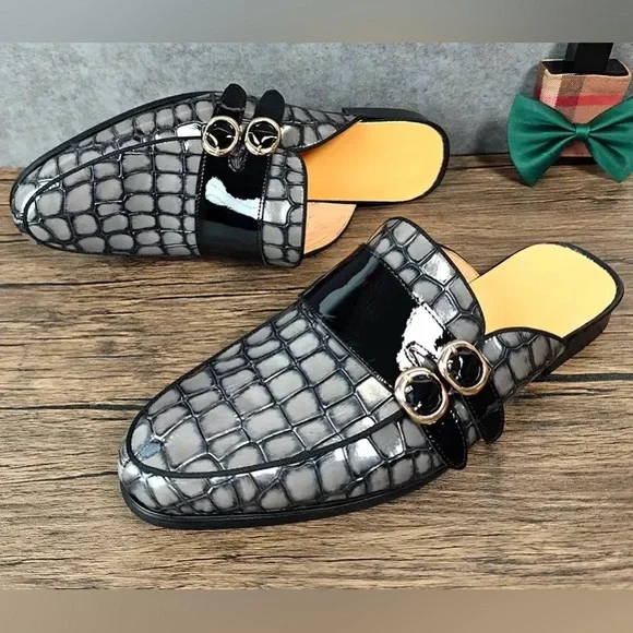 Vesper House Elite Slides Two-Strap Mule Loafers