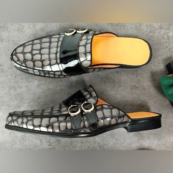 Vesper House Elite Slides Two-Strap Mule Loafers