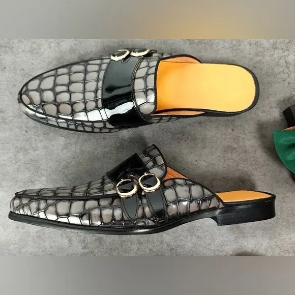 Vesper House Elite Slides Two-Strap Mule Loafers
