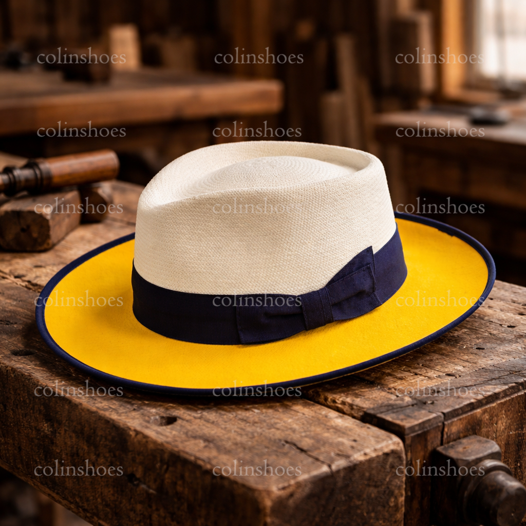 Luxury Handwoven Panama Hat for Modern Gentlemen