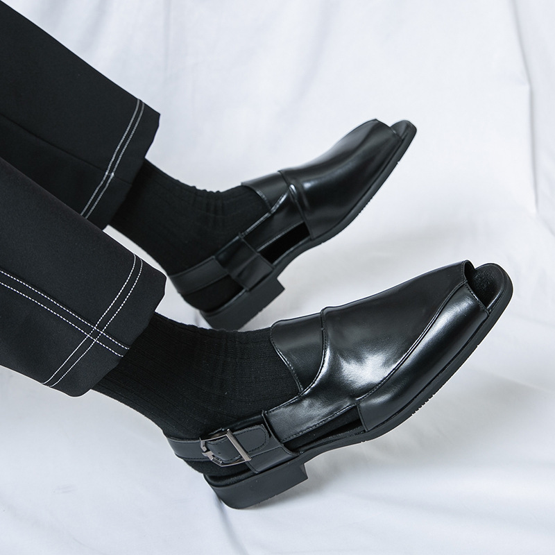 Modern Leather Fisherman Sandals for Men