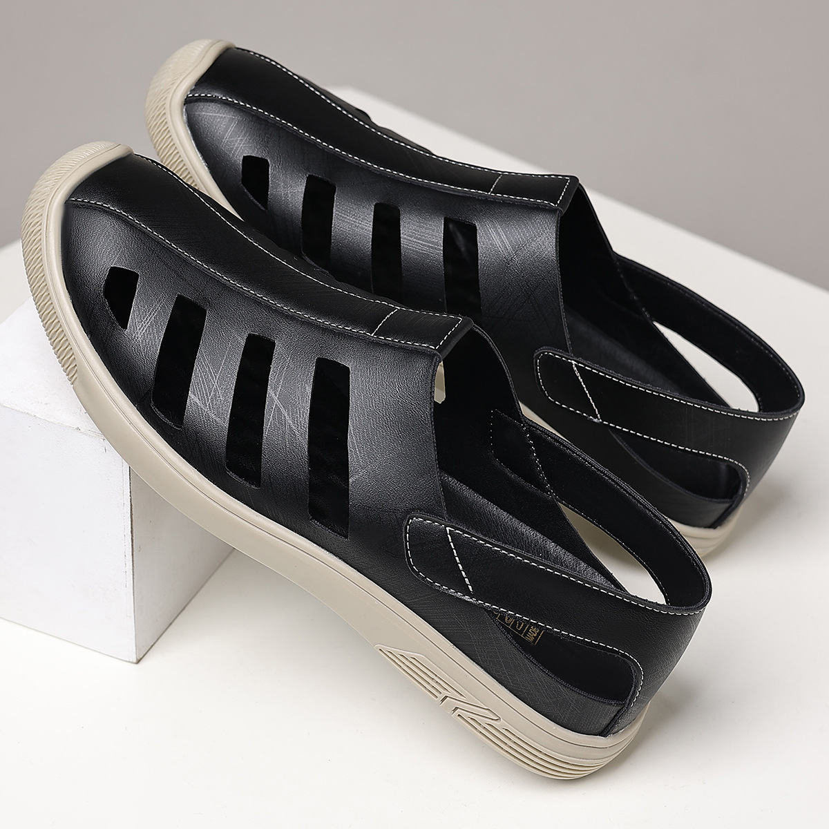 Everyday Comfort Breathable Cut-Out Casual Sandals 