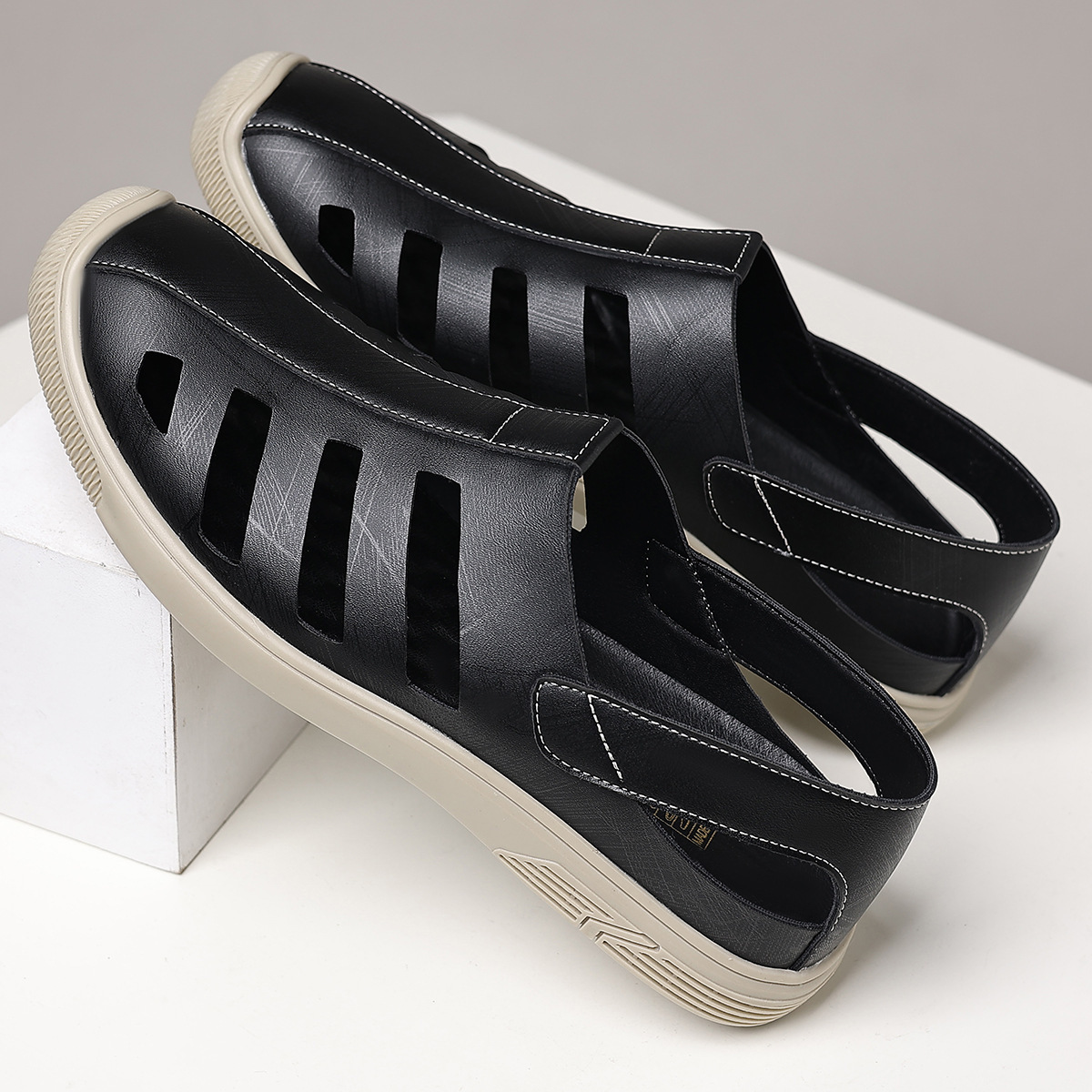 Everyday Comfort Breathable Cut-Out Casual Sandals 