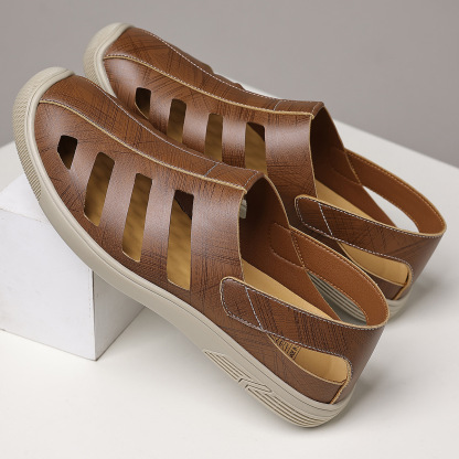 Everyday Comfort Breathable Cut-Out Casual Sandals 