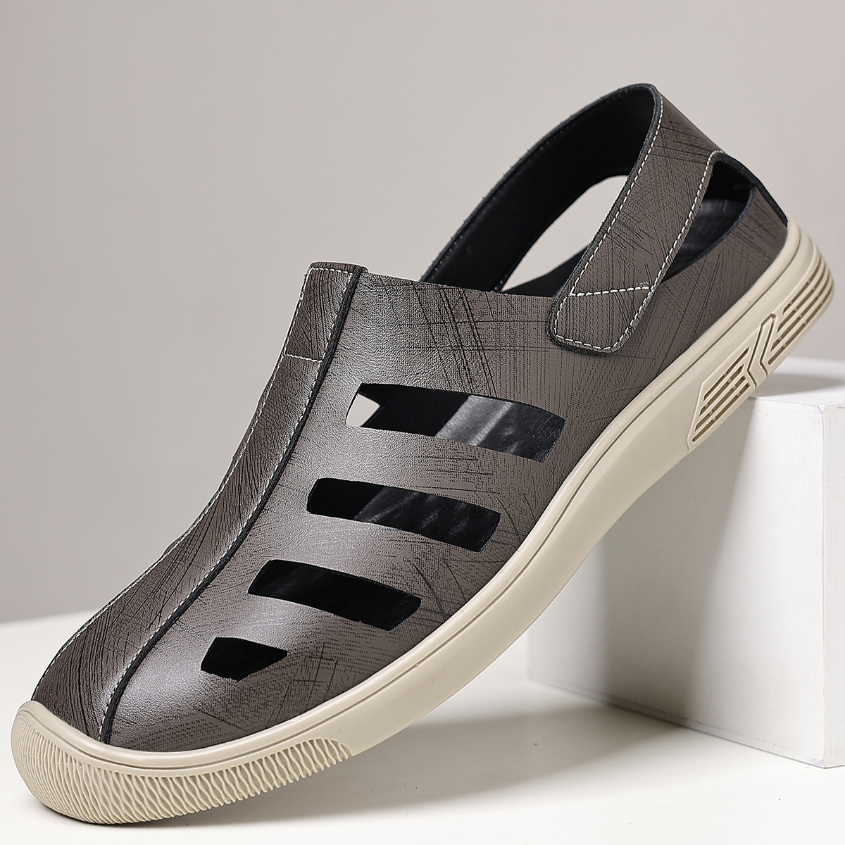 Everyday Comfort Breathable Cut-Out Casual Sandals 