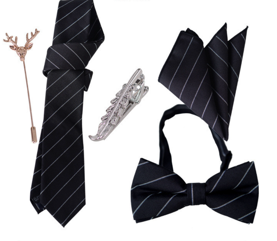 Premium 5-Piece Tie Gift Set for Men