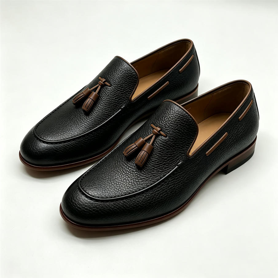 Men’s White Tassel Loafers | Luxury Summer Slip-On Shoes | colinshoes
