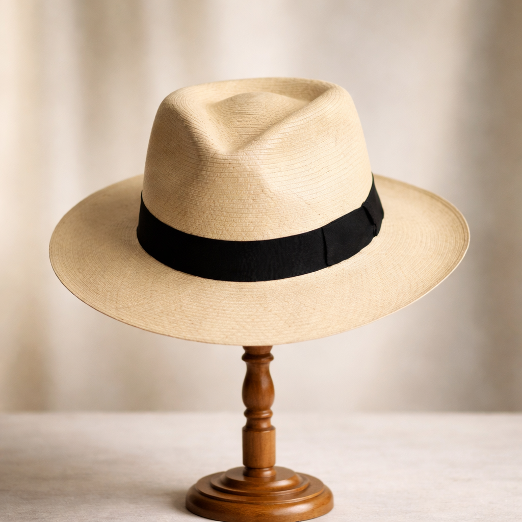 58-60cm Classic Panama Straw Hat for Men