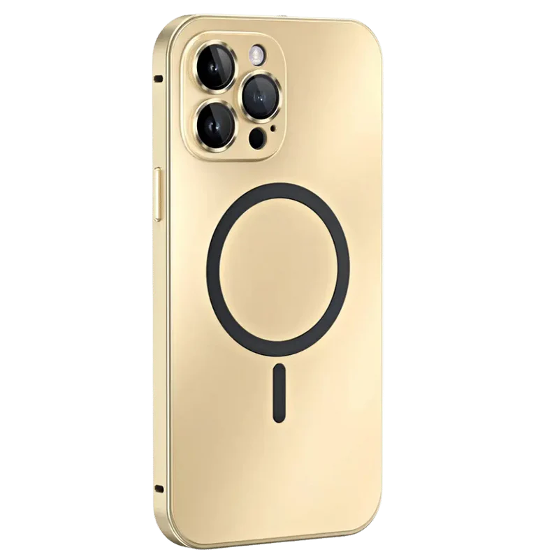 Same color. Same finish. Same perfection. MagSafe Metal completes your iPhone 17 Pro — real aluminum, flawless fit, and a cosmic orange glow to match.