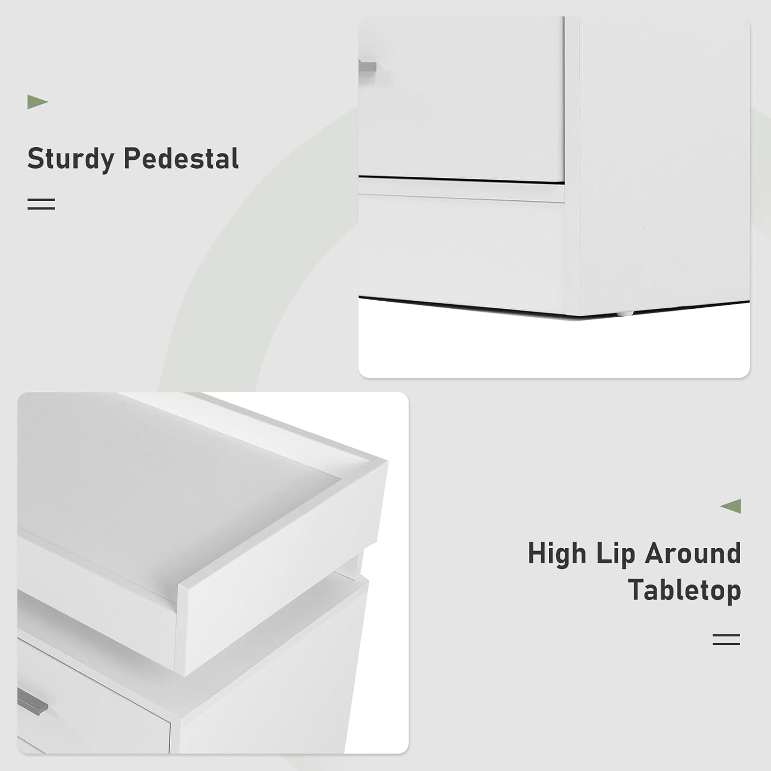 ChVans Black Dresser with LED Light, Modern Wood Dresser with Wide Drawers and Metal Handles, 9 drawer dresser for Bedroom, Living Room, Entryway, Hallway