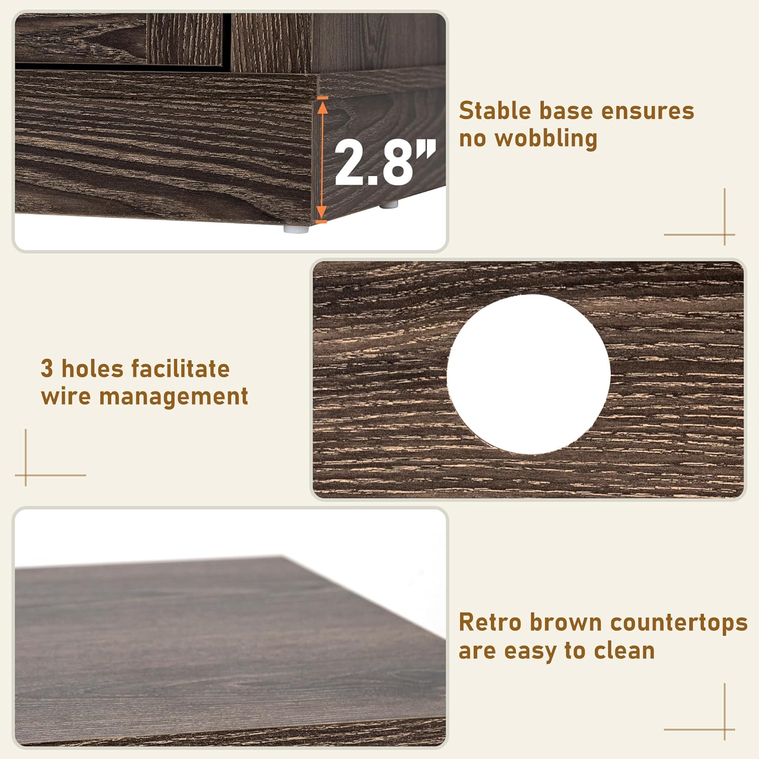 Fireplace TV Stand for 70/75/80 Inch TV with 36" Electric Fireplace, 70" Farmhouse Entertainment Center with LED Lights, Tall Media Console with Barn Door for Living Room, Bedroom