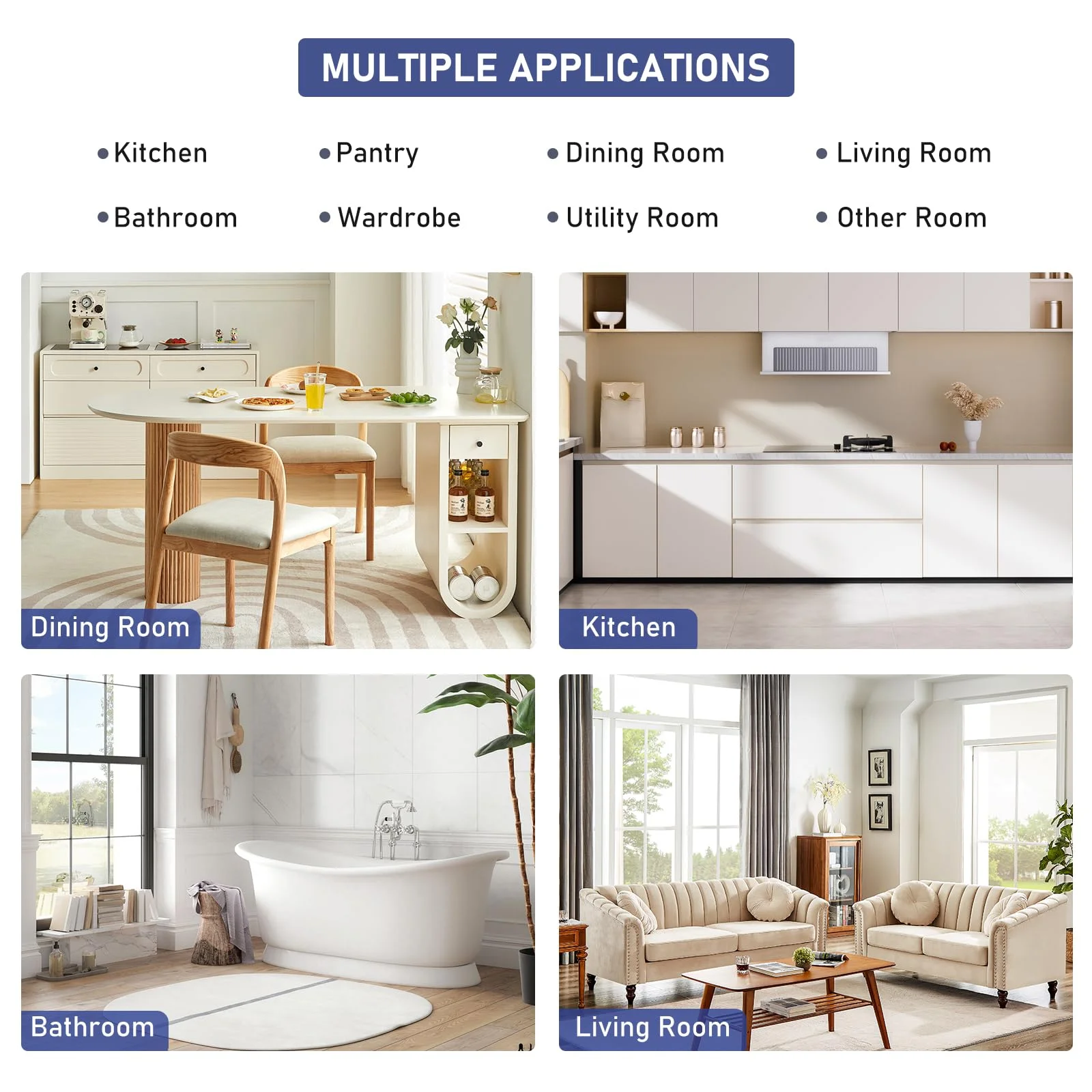 71''Tall Farmhouse Kitchen Pantry Cabinet, 3 Layers Storage Cabinet, 2 Drawers, 8 Hanging Shelves, Adjustable Shelves, Versatile Large Rustic Cabinet for Kitchen, Dining Room, Living Room, Bathroom