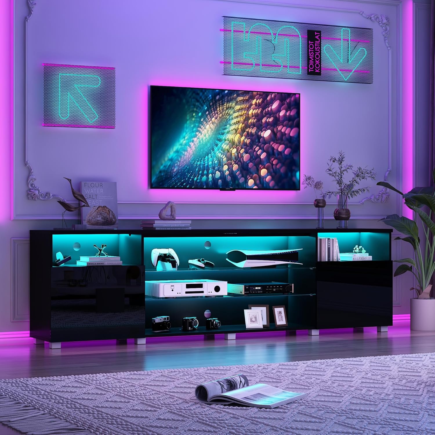 https://www.walmart.com/ip/ChVans-Large-LED-TV-Stand-for-80-85-90-inch-TV-High-Glass-Modern-Entertainment-Center-with-LED-Lights-and-Glossy-Cabinets/11679205713