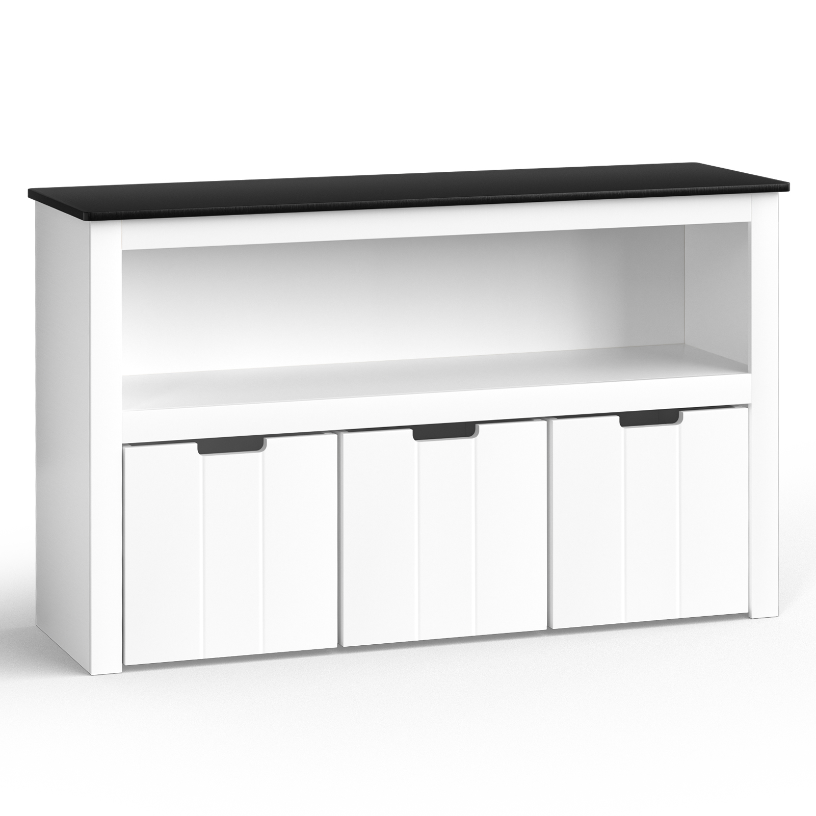 Yaoping Kids Toy Storage Organizer for Kids Room Organizers and Storage, 3 Storage Bins and Open Shelf for Playroom Storage