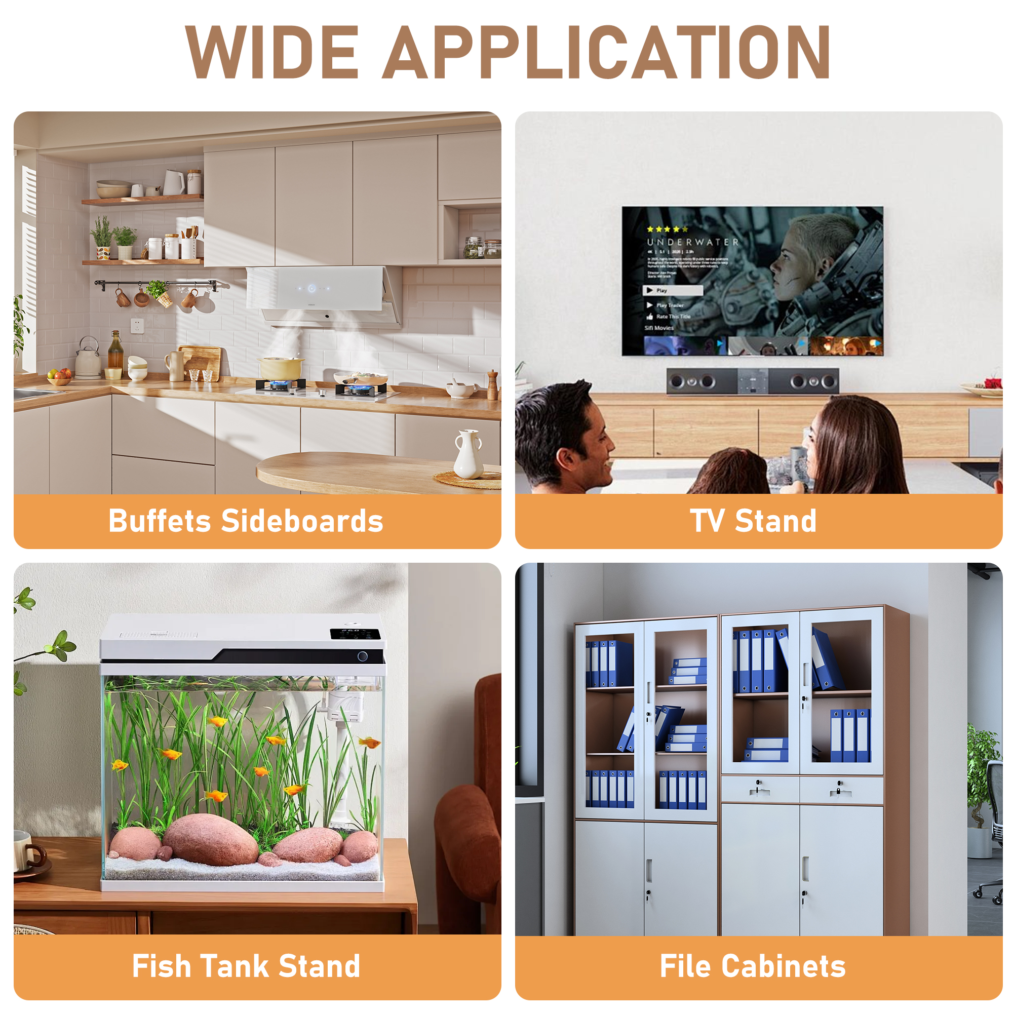 ChVans 12 Drawer Dresser with 60000-color LED Lights & Power Outlet, 63'' Long Modern Chest of Drawers for Closet, Wide Drawer Organizer Cabinet for Bedroom, Living Room, Entryway, Hallway