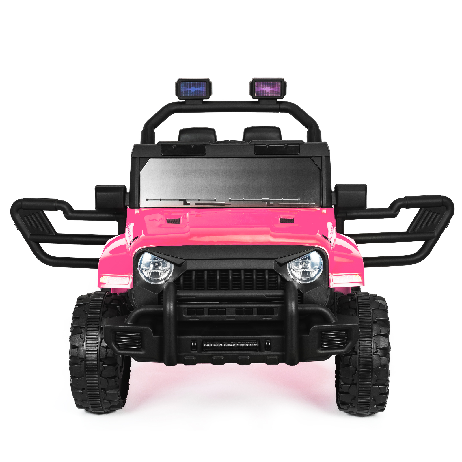 ANPOO 12V Kids Powered Ride on Truck Car with Parent Remote Control, Electric Battery Powered Ride on Toys w/ 3-Speed, Suspension, LED Lights, Music, Bluetooth, MP3