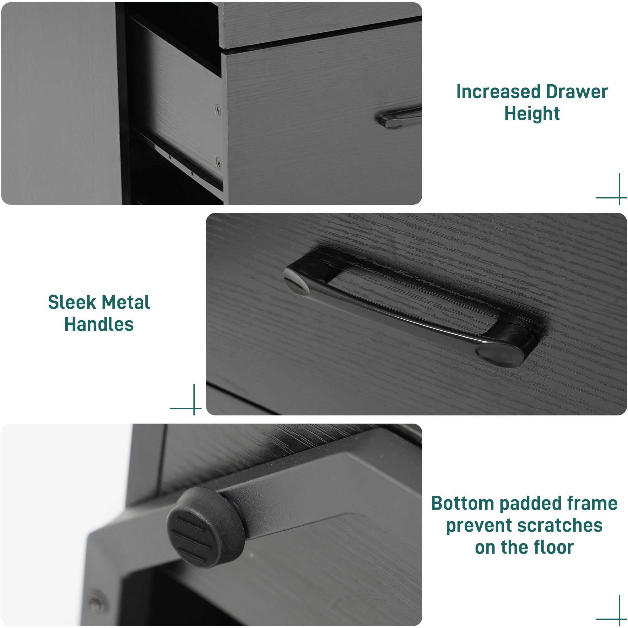 12 Drawer Dresser for Bedroom, 63" Large Long Wood dresser with Power Outlet, LED Light and Deep Big Drawers, Modern Minimalist Black Dresser Wide Chest of Drawers for Bedroom, Living Room