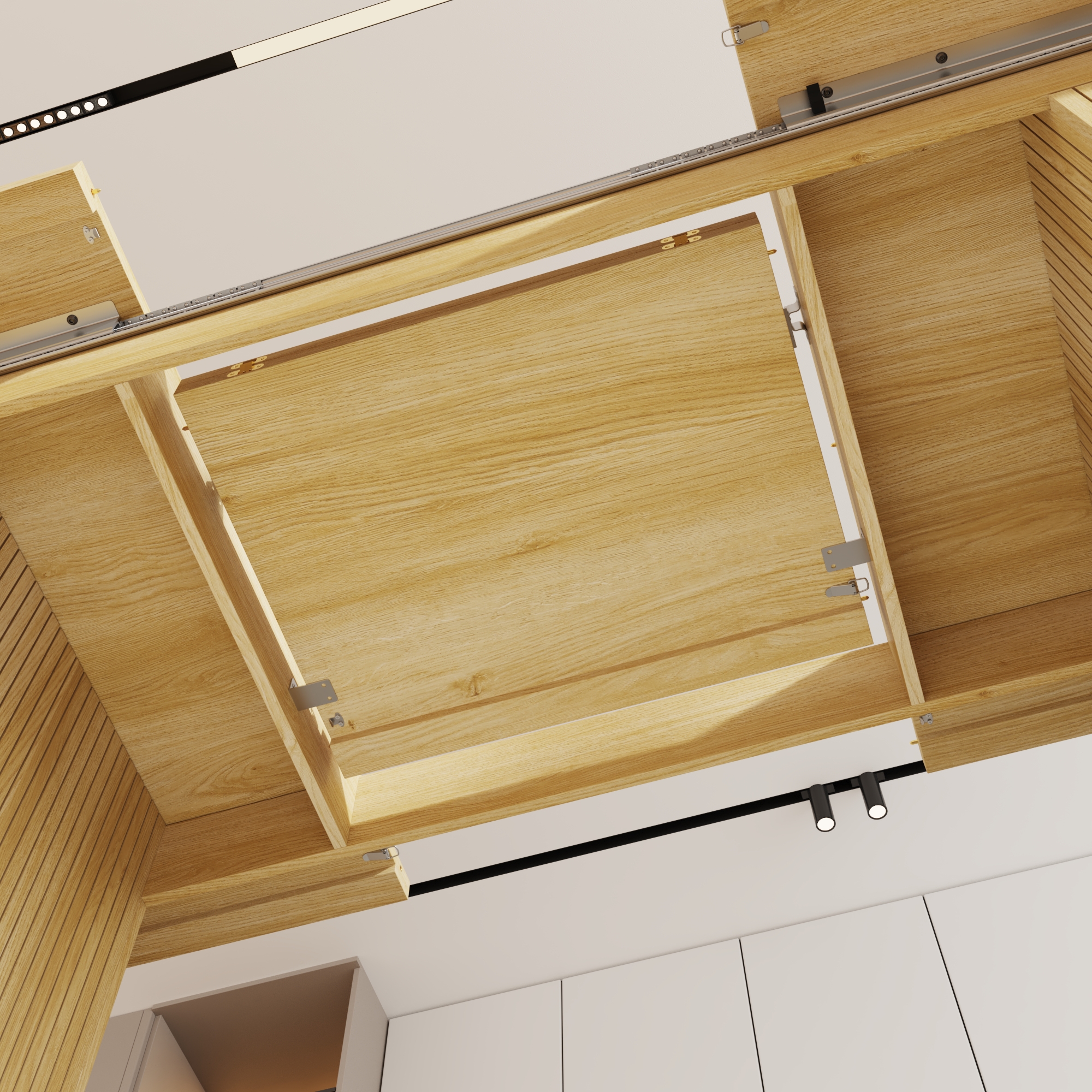 ChVans 70"-93" Extendable Dining Table for 8 10 12,Rectangular Wood Kitchen Table with Fluted Base and Storage,Double Pedestal Modern Farmhouse Dining Table for Living Room